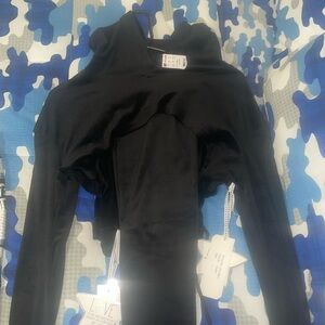 Velour cropped Outfit - size large